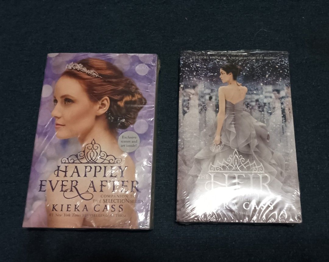 Kiera Cass Happily Ever after Heir book (Category: Storybooks) located in Manila. Submitted by gettosave (Listing ID 1350334547, Image 1). Description: Never been used but Brownish due to storage..