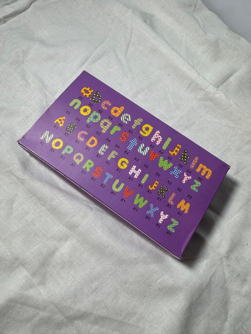 Letter Magnets / Alphabet Magnets (Category: Educational & Learning Toys) located in Quezon City. Submitted by pokichoii (Listing ID 1350348156, Image 2). Description: .