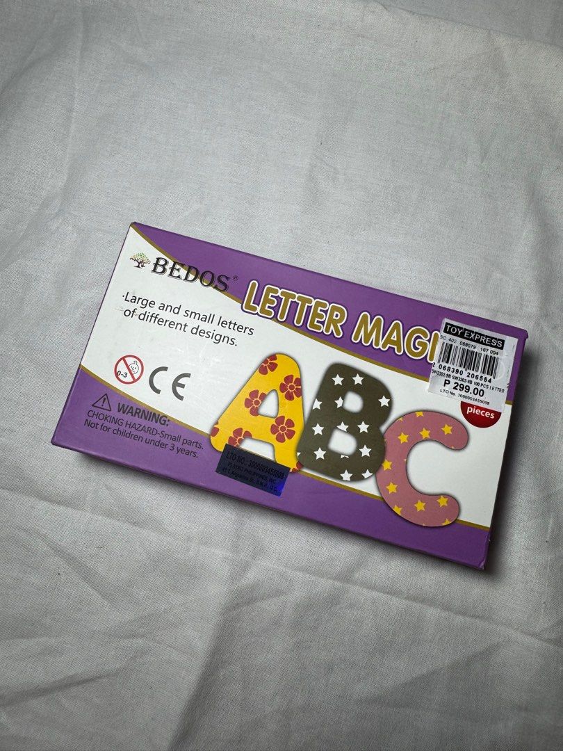 Letter Magnets / Alphabet Magnets (Category: Educational & Learning Toys) located in Quezon City. Submitted by pokichoii (Listing ID 1350348156, Image 1). Description: .