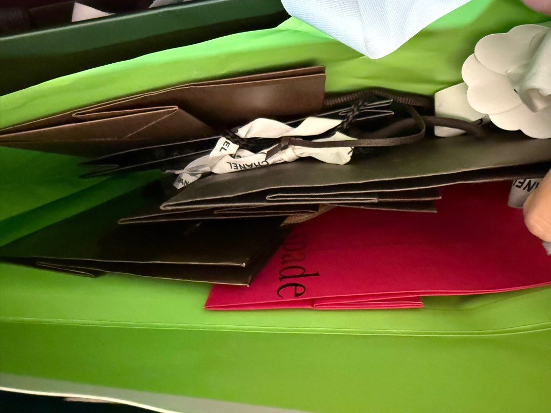 luxury paper bags hermes chanel bottega dior loewe gucci ted chloe miu miu coach long champ (Category: Bags & Wallets) located in Singapore. Submitted by kjia2 (Listing ID 1350333026, Image 3). Description: lotsa luxury paper bags in mint condition lotsa brands/ won’t list one by one.