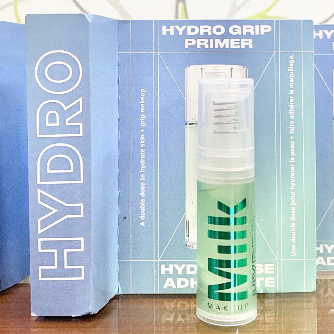 Milk makeup hydro grip hydrogrip makeup primer 4ml (Category: Makeup) located in Pasig City. Submitted by vanityboutique (Listing ID 1350256796, Image 1). Description: Brand new and authentic Selling low and affordable .