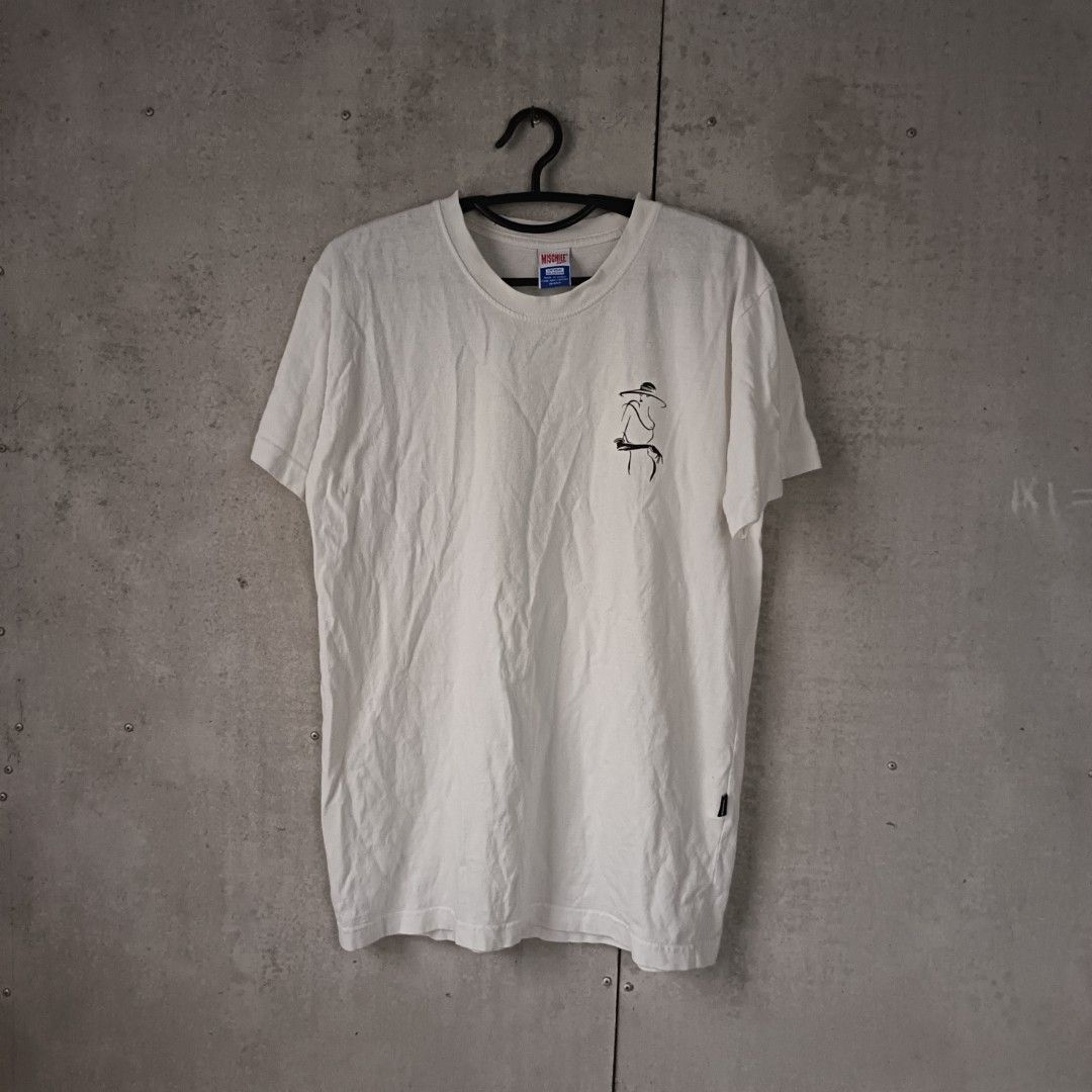 MSCHF - MISCHIEF tee (Category: Tshirts & Polo Shirts ) located in Iloilo. Submitted by lizardooo (Listing ID 1350298987, Image 2). Description: one size fit all L - XL excellent Condition date 2018 no issue or flaws.