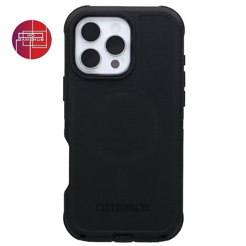 Otterbox Defender MagSafe for iPhone 16 / 16 Pro / 16 Pro Max / 16 Plus (Category: Cases & Sleeves) located in Quezon City. Submitted by playamerica (Listing ID 1350245252, Image 2). Description: OtterBox Defender MagSafe Case Material: TPU Rubber Outer Cover + Polycarbonate Inner Shell Shockproof upto 6 feet 3 layer protective case Belt-clip holster included that doubles as a kickstand for hand-free media viewing Port covers keep out dust and de