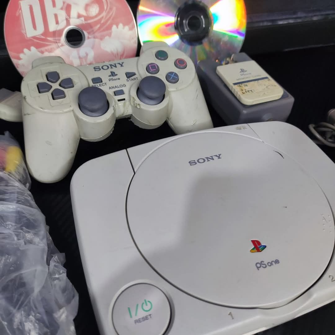 Playstation Package with Dancepad NTSCJ modified (Category: PlayStation) located in Bacoor. Submitted by labgames (Listing ID 1350301469, Image 3). Description: For Sale Only Playstation Package NTSCJ modified with Dancepad, Free Games Condition: -unit is 2nd hand used, please manage your expectation -dance pad in good condition but its box is pretty worn out -controller 100% working, aesthetic 2/5 -ps1 modified to play burned cd games Inclusions