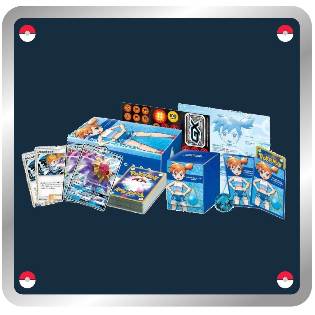 Pokemon Misty Cerulean City Gym Trainer Battle Deck Box Starter