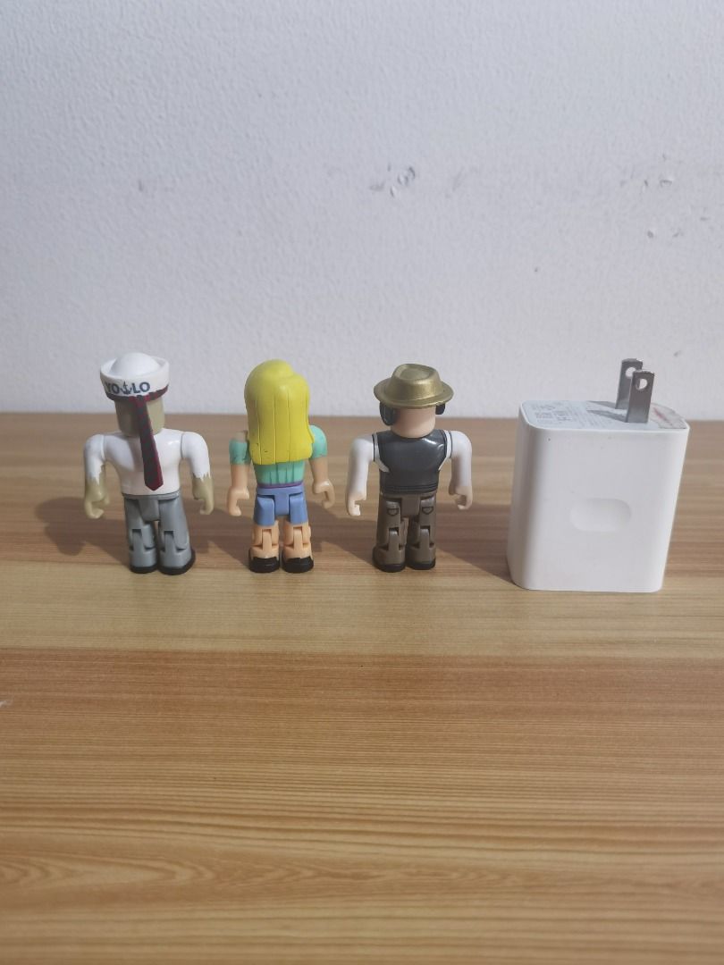 Roblox Figures (Category: Figurines & Statues) located in Taguig. Submitted by kalabasza (Listing ID 1350244662, Image 2). Description: 📌 These are preloved items. Please manage your expectation. 📌 Actual items posted. ₱200 for all 3 na po. Individually, ₱100 each. 📌 Items are in good condition. 📌 Product Color may slightly vary due to Photographic Lighting. 📌 Location: Taguig 📌 MOP: GCash. Payment first before ship. 📌 MOD: J&T, LBC, GoGo 