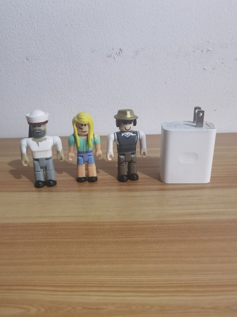 Roblox Figures (Category: Figurines & Statues) located in Taguig. Submitted by kalabasza (Listing ID 1350244662, Image 1). Description: 📌 These are preloved items. Please manage your expectation. 📌 Actual items posted. ₱200 for all 3 na po. Individually, ₱100 each. 📌 Items are in good condition. 📌 Product Color may slightly vary due to Photographic Lighting. 📌 Location: Taguig 📌 MOP: GCash. Payment first before ship. 📌 MOD: J&T, LBC, GoGo 