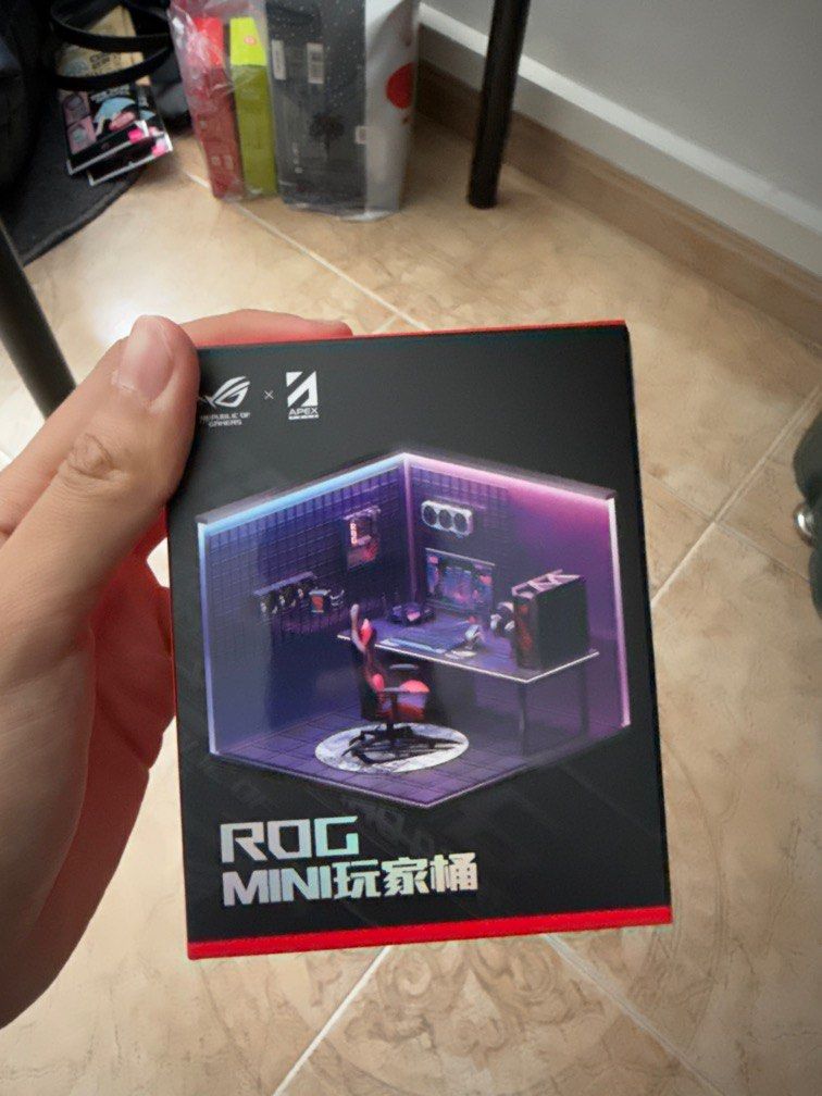 rog mini plastic model, Computers & Tech, Desktops on Carousell