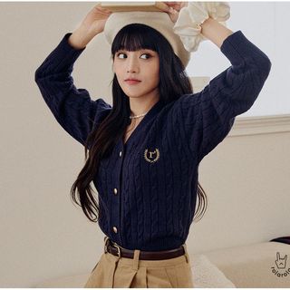 Rolarola Minnie款深藍針織外套64240105377153110