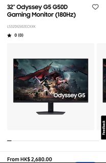 Samsung 32” Gaming Monitor – Like New, Partial LCD Issue, Priced to Sell!64227741829761110