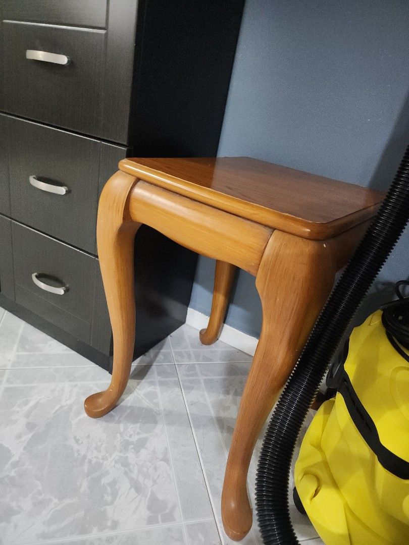 Solid wood Stool (Category: Chairs) located in Singapore. Submitted by galaxydefenders (Listing ID 1350301253, Image 1). Description: Been with us for years. Still good as new..