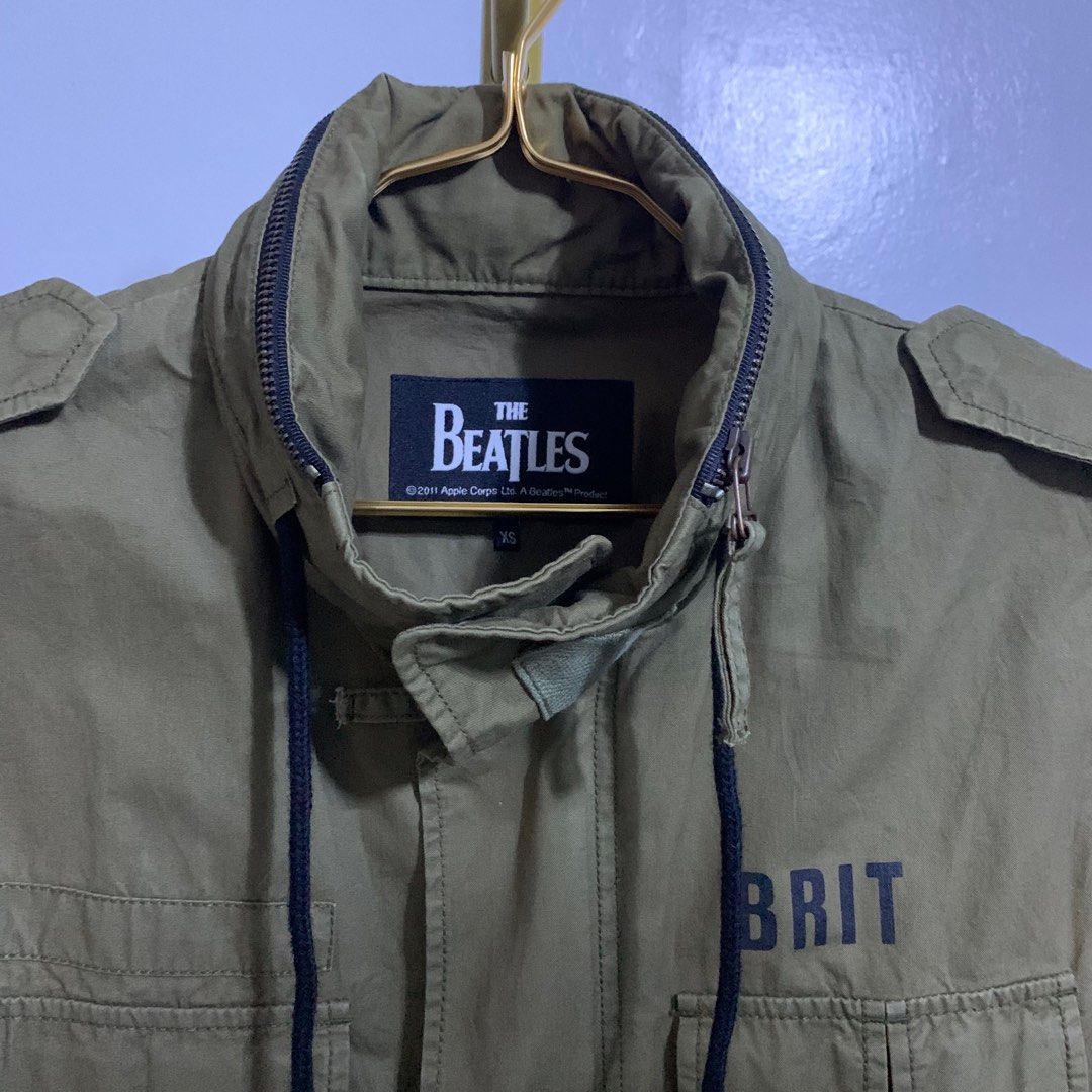 Parka Vest The Beatles Army Green (Category: Coats, Jackets and Outerwear) located in Cavite. Submitted by JandyLou (Listing ID 1350352313, Image 3). Description: (CLEARANCE SALE)Carousell Listings Title: Rare Authentic The Beatles Official Army Green Parka Band Vest dated 2011 Size: XS on tag but fits up to Small to Med Mens Condition: Preloved Almost Brand New Condition (Color may vary due to lighting) Price: Php 4,099 Flaws: No Flaws Payment M