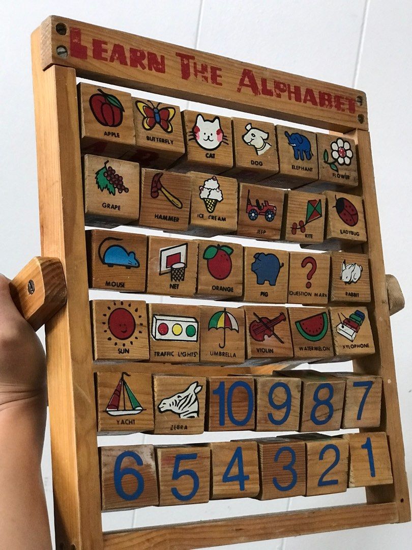 Wooden ABC 123 Abacus (Category: Educational & Learning Toys) located in Lucena. Submitted by thriftpidtoys (Listing ID 1350316441, Image 2). Description: See pictures for actual details..