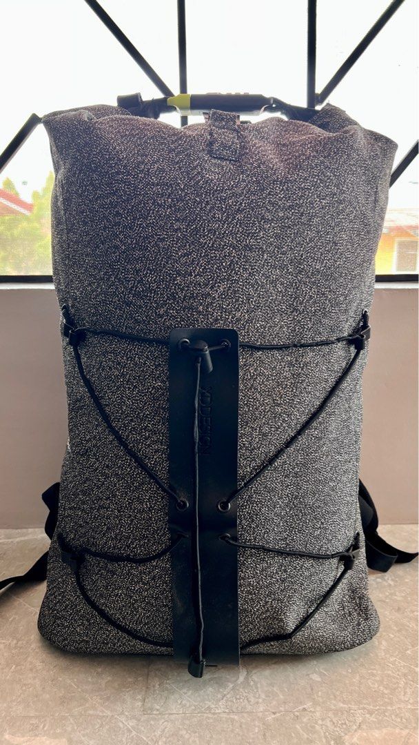 XD Design Urban slash proof anti theft backpack (Category: Backpacks) located in Imus. Submitted by uncertainty (Listing ID 1350267654, Image 1). Description: In good condition except for the elastic net that went stiff but can be replaced. Features: Cut proof/slash proof fabric Steel reinforced combination lock RFID compartment in shoulder strap Luggage sleeve 1 Side pocket 1 Back pocket Padded laptop compartment up to 15.6” or 12.9” tablet Inte