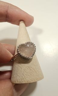 全新天然超七士多啤梨俄啤心形戒指64215241567363110