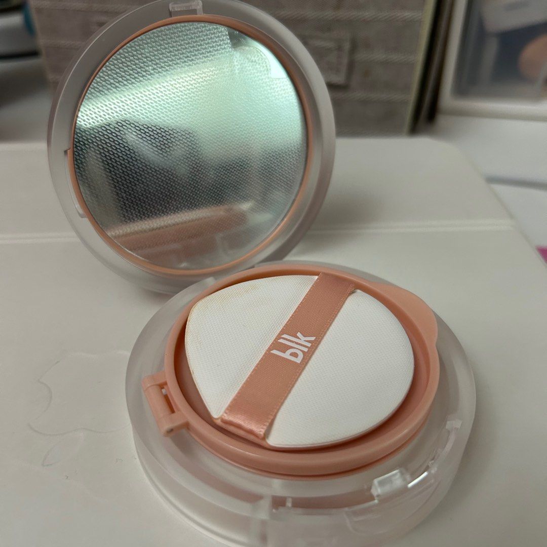 blk cosmetics airy matte cushion foundation (Category: Makeup) located in Makati City. Submitted by 097buys (Listing ID 1350432374, Image 3). Description: - used twice - shade: oat - rfs: not my shade :( - with box.
