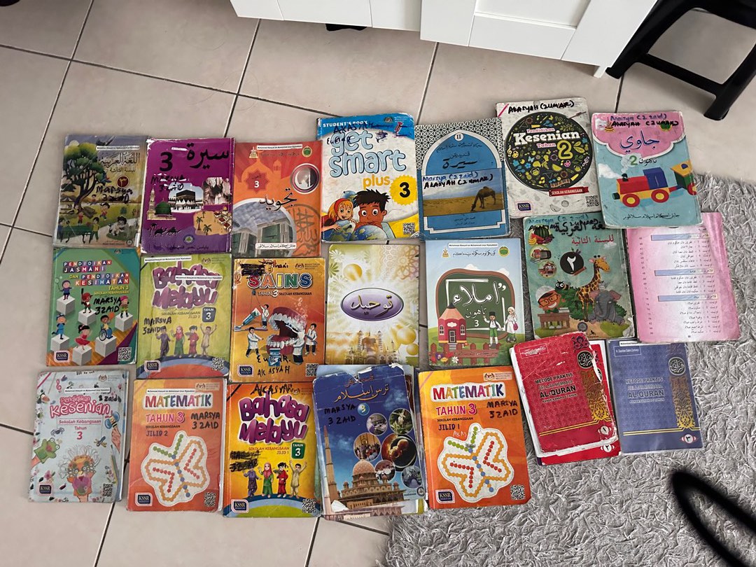 Buku Teks Darjah 3 Hobbies Toys Books Magazines Textbooks On