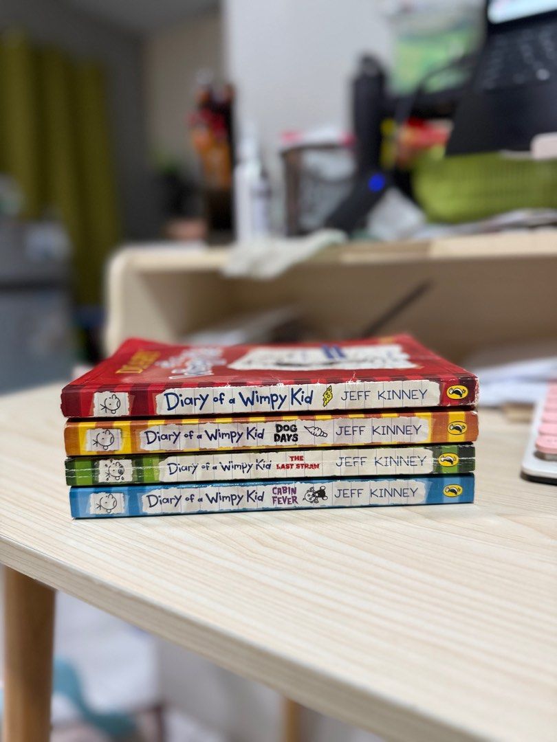 Diary of A Wimpy Kid (Category: Children's Books) located in Manila. Submitted by clothingbasket1101 (Listing ID 1350485561, Image 1). Description: Individual prices available on the next photo.