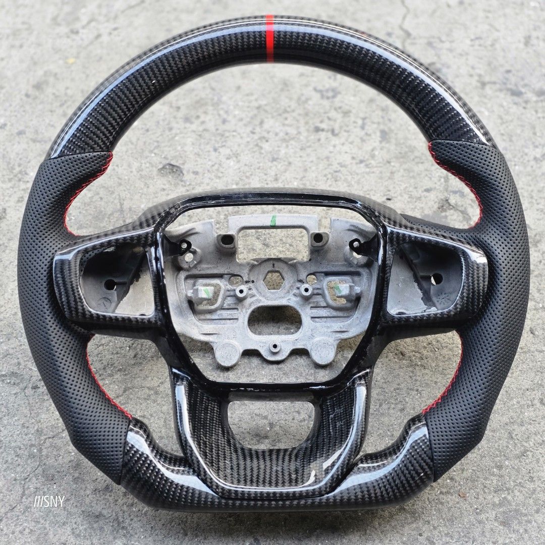 Ford Ranger Raptor Everest Carbon Steering Wheel upgrade full, Car ...