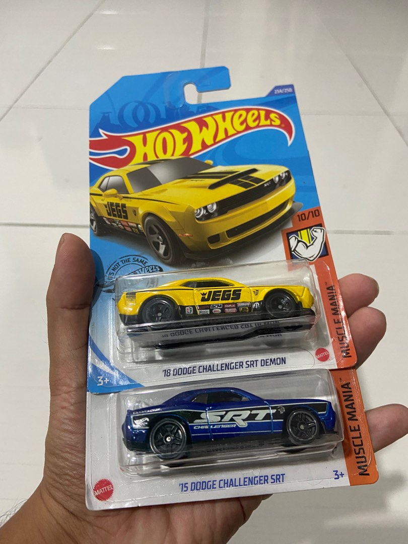 hot-wheels-dodge-challenger-srt-hobbies-toys-toys-games-on-carousell