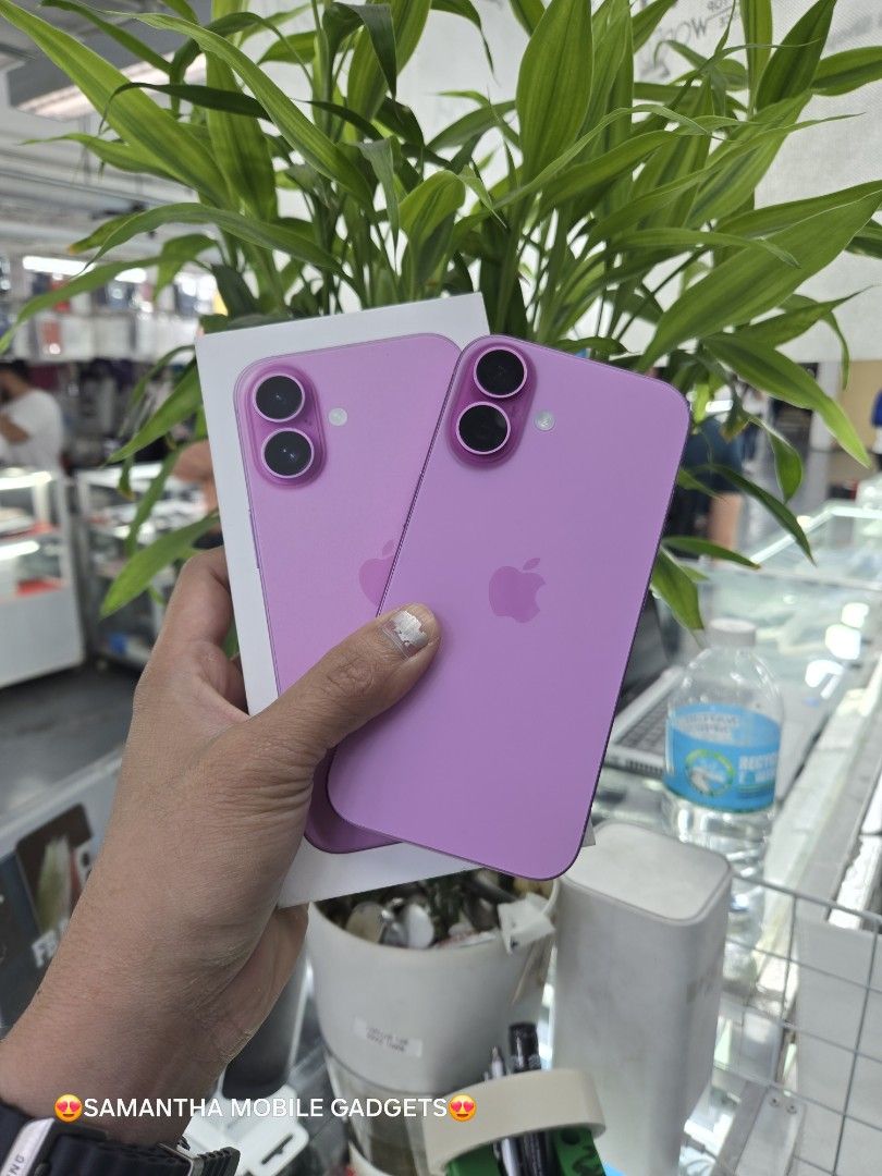 Iphone 16 256gb HK Variant Dual Sim (Category: iPhone 16 Series) located in Manila. Submitted by lenweltong05295 (Listing ID 1350425332, Image 2). Description: Iphone 16 256gb HK Variant Dual Sim Good as New Complete Original Packge Onahand Stock.