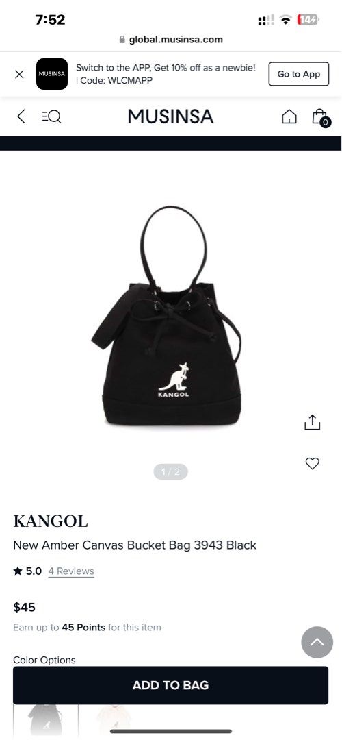 Kangol two way bucket sling bag (Category: Luxury Bags & Wallets) located in Ozamiz City. Submitted by thriftydub8 (Listing ID 1350541125, Image 1). Description: +Sf.