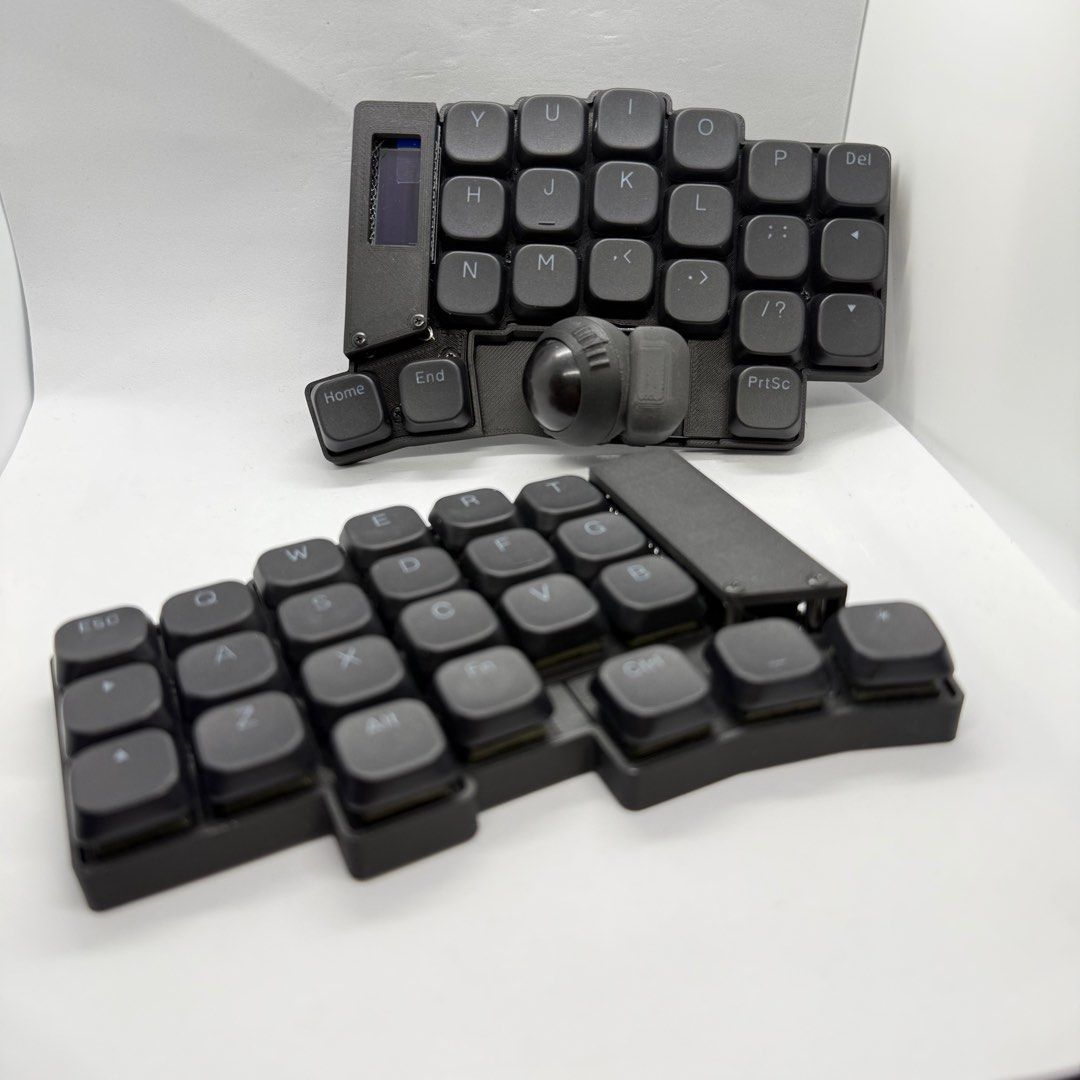 超美品の Keyball44 Keyball39 矮軸版 日本直送 [DANIZKB客製] Keball61 滑鼠 鍵盤 機械 分體式 Trackball キーボード