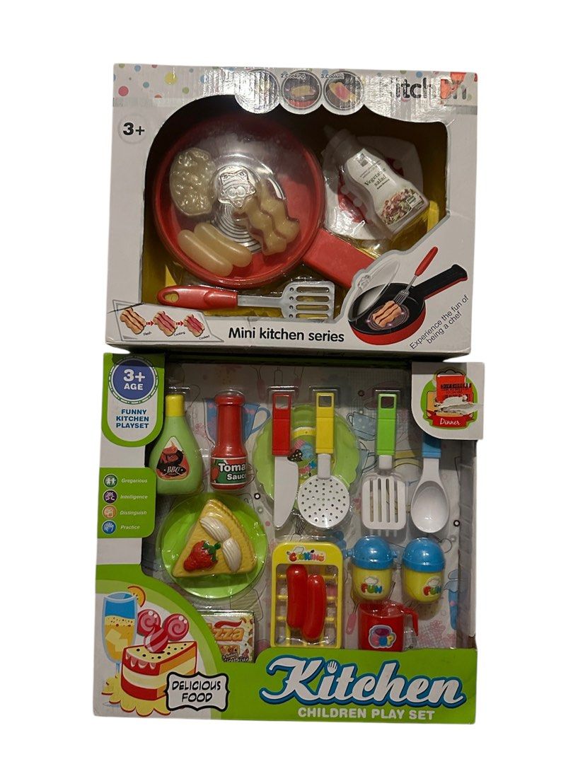 Kitchen Playset bundle (Category: Kids Toys) located in Paranaque City. Submitted by kaelstoypalace (Listing ID 1350515948, Image 1). Description: Bundle sale.