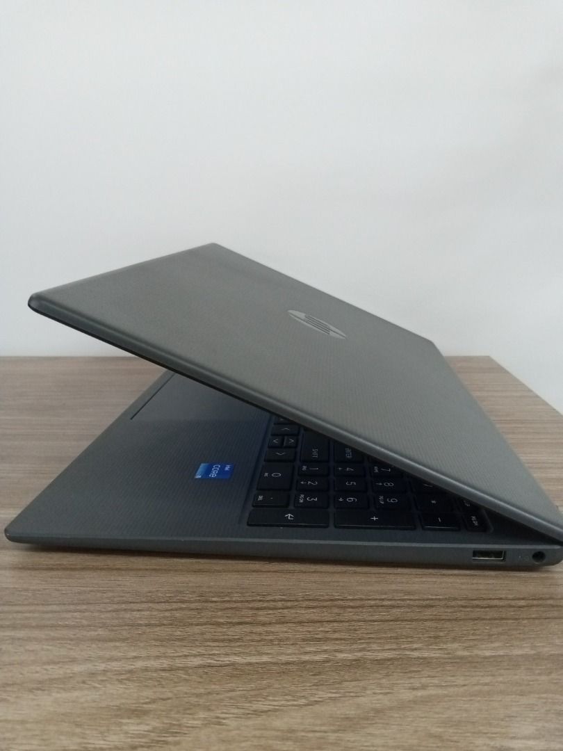Laptop (Category: Laptops & Notebooks) located in Quezon City. Submitted by maryjoy_gentech (Listing ID 1350399460, Image 3). Description: MODEL: HP 250 G10 Notebook PC PROCESSOR: 13th Gen Intel ® Core ™ i5-1335U 1.30GHz MEMORY: 16.0GB (15.5 GB usable) STORAGE: M.2 Solid-State Drive Storage (SSD) DISPLAY: 15.6" diagonal, FHD (1920 x 1080), narrow bezel, anti-glare, 250 nits, 45% NTSC COLOR: Dark Gray INCLUSION: Unit Charger, Manual OS (Operating 