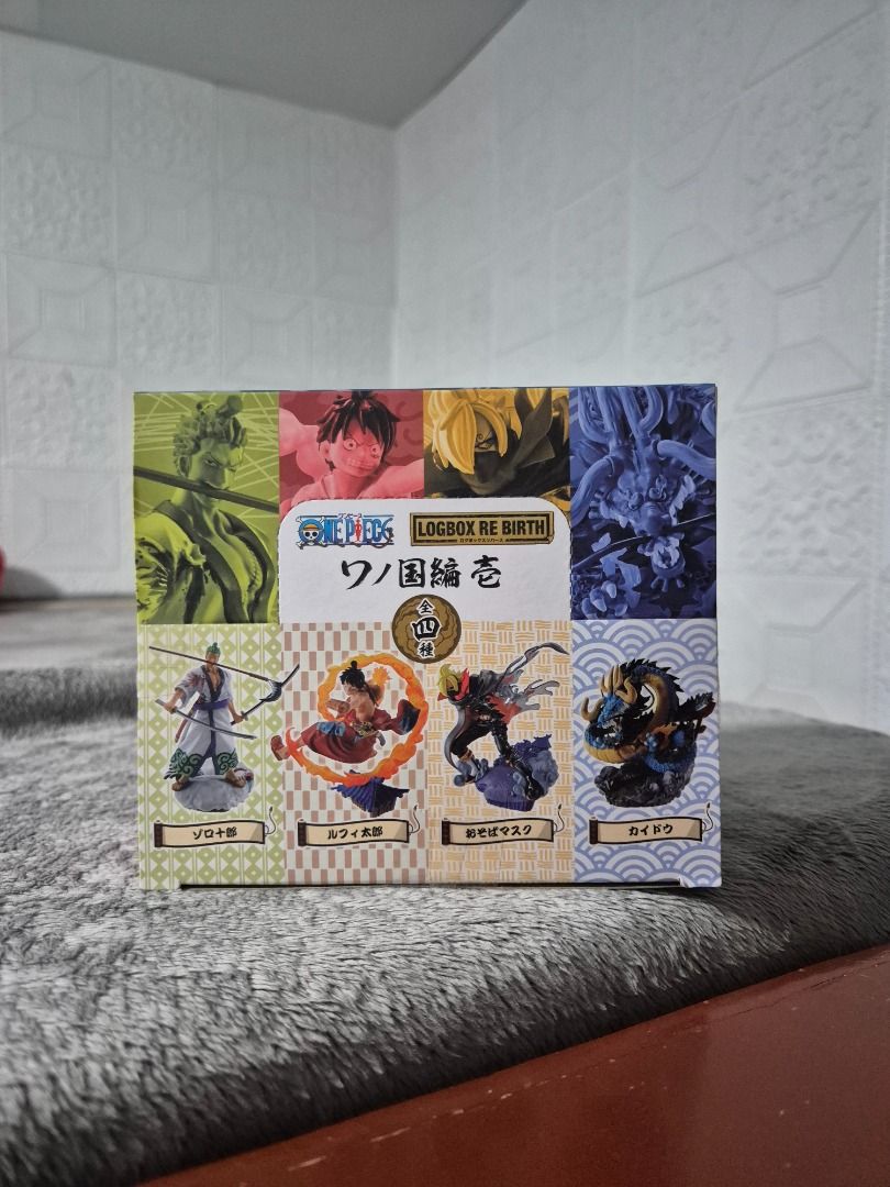 LOGBOX RE BIRTH ONE PIECE Wano ver (Category: Figurines & Statues) located in Santa Maria. Submitted by njvnnt (Listing ID 1350415205, Image 3). Description: *MISB (sealed and Brand new) *On-hand item ready to ship 3pcs available 1,200 each 3,200 take all .