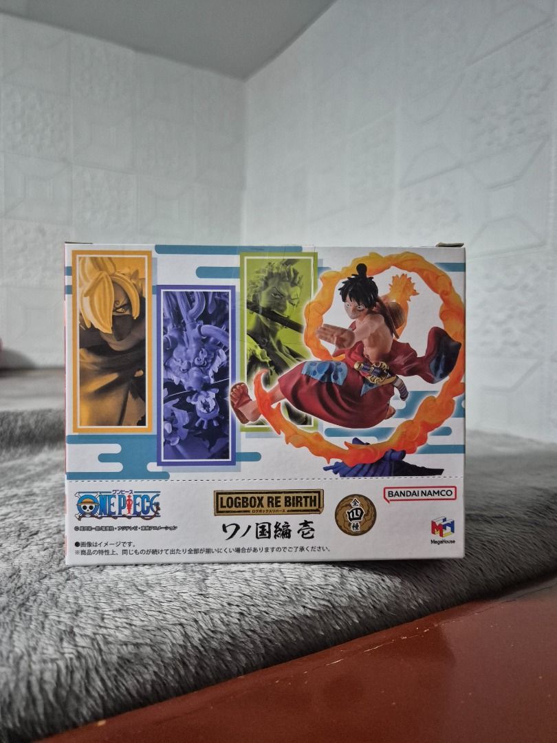 LOGBOX RE BIRTH ONE PIECE Wano ver (Category: Figurines & Statues) located in Santa Maria. Submitted by njvnnt (Listing ID 1350415205, Image 2). Description: *MISB (sealed and Brand new) *On-hand item ready to ship 3pcs available 1,200 each 3,200 take all .
