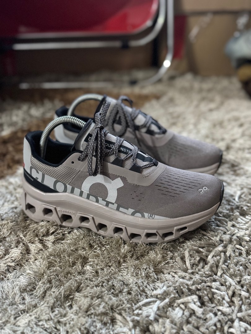 On Men's Cloudmonster - Cinder / Fog