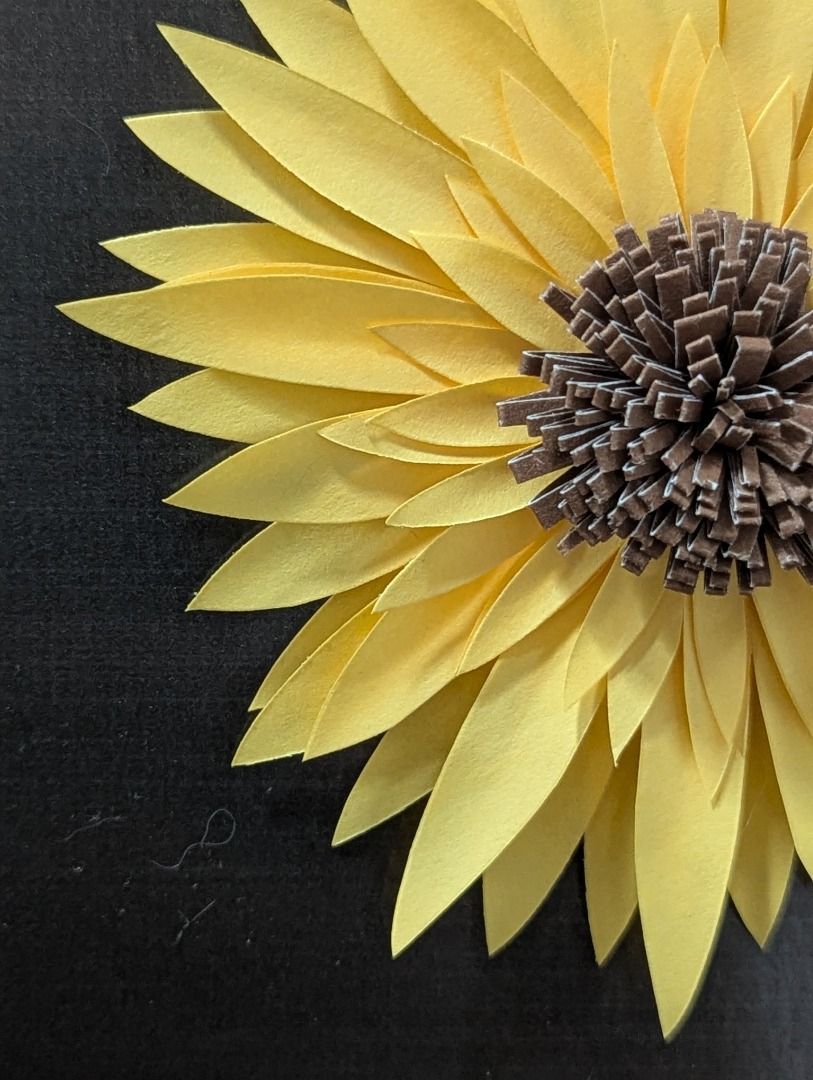 Paper Flower Magnets - Sunflower ko (Category: Flowers & Bouquets) located in Paranaque City. Submitted by books.etcetera (Listing ID 1350525465, Image 2). Description: Each paper flower magnet is handcrafted with love. Dimensions: 10x10cm 175 php per piece 875 php per assorted pack of 6 (108 php per piece) .