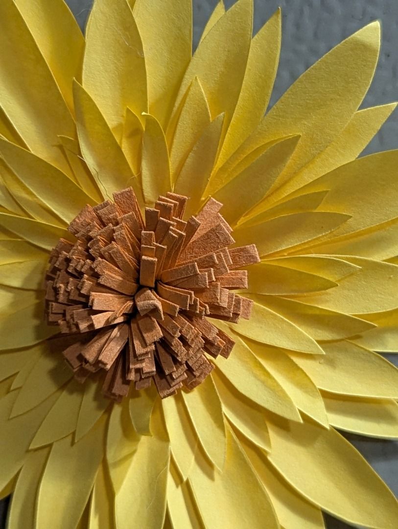 Paper Flower Magnets - Sunflower (Category: Flowers & Bouquets) located in Paranaque City. Submitted by books.etcetera (Listing ID 1350525707, Image 3). Description: Each paper flower magnet is handcrafted with love. Dimensions: 10x10cm 175 php per piece 875 php per assorted pack of 6 (108 php per piece) .