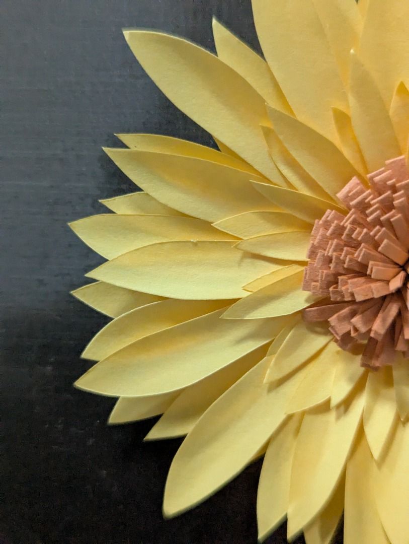 Paper Flower Magnets - Sunflower (Category: Flowers & Bouquets) located in Paranaque City. Submitted by books.etcetera (Listing ID 1350525707, Image 2). Description: Each paper flower magnet is handcrafted with love. Dimensions: 10x10cm 175 php per piece 875 php per assorted pack of 6 (108 php per piece) .