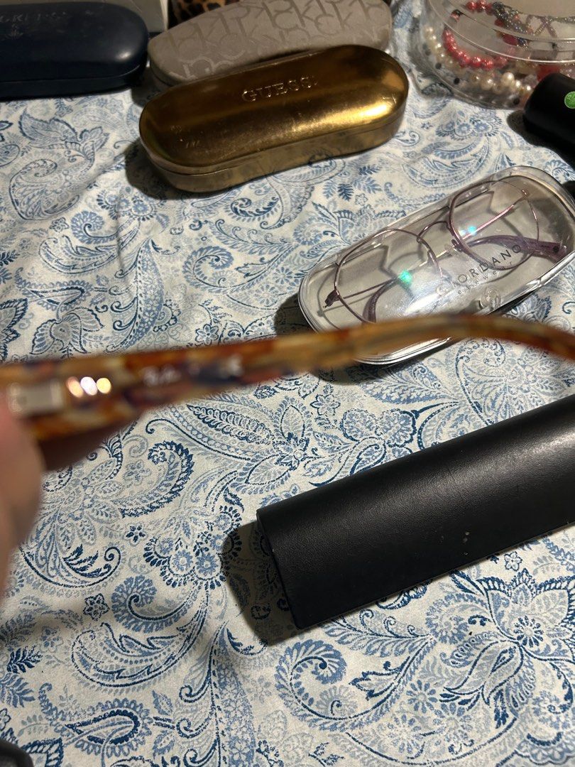 Rayban Eyeglasses (Category: Sunglasses & Eyewear) located in Pasig City. Submitted by gracious2021 (Listing ID 1350503547, Image 3). Description: Authentic Rayban Frame With Ideal Vision case, original case is missing RFS: decluttering .