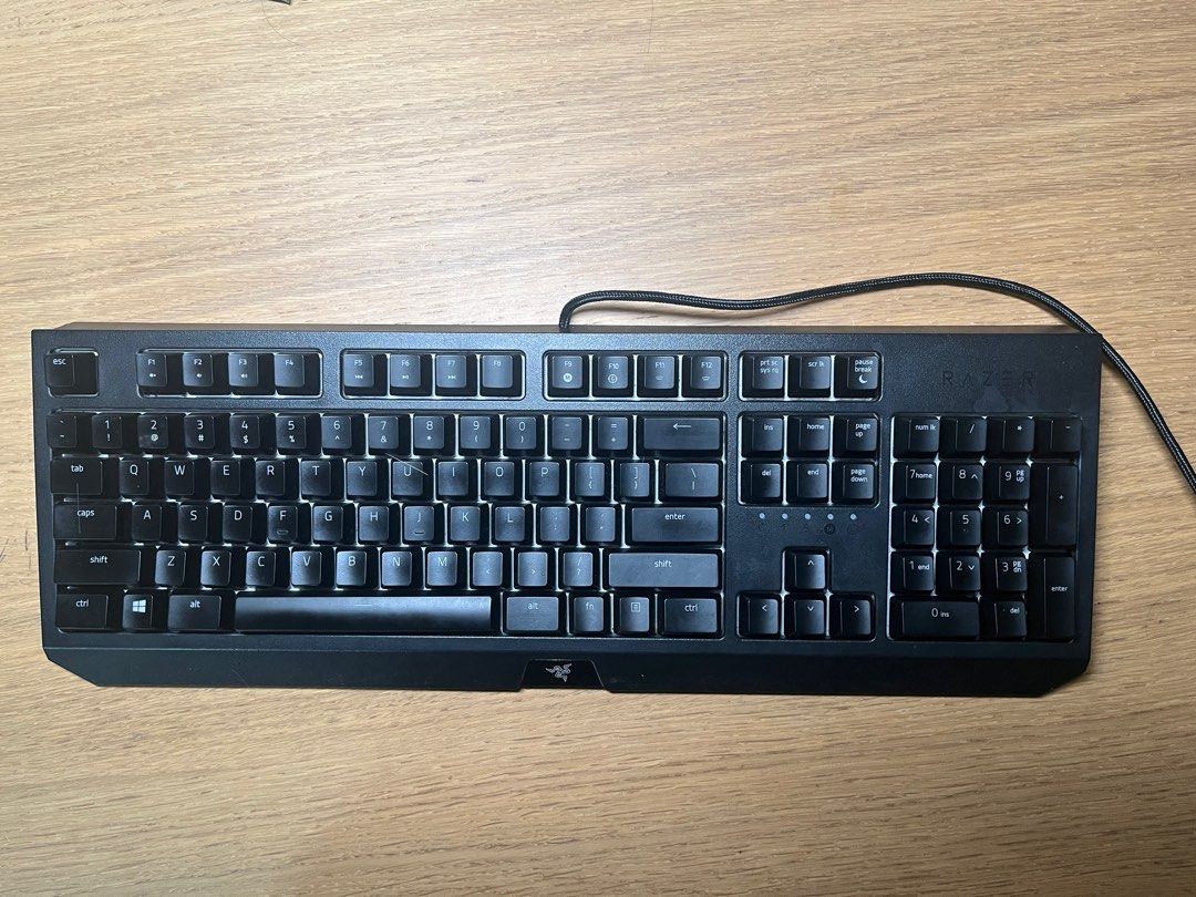 Razer Blackwidow 2019 (Category: Computer Keyboard) located in Singapore. Submitted by chooew (Listing ID 1350496107, Image 1). Description: Razer Blackwidow 2019 Still in perfect working condition Rfs new keyboard.
