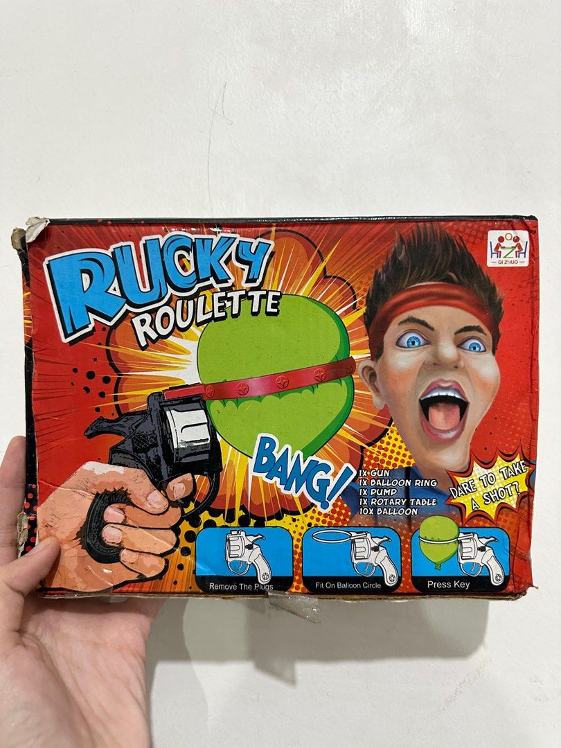 Rucky Roulette Toy Game (Category: Board Games & Puzzles) located in Manila. Submitted by captxy (Listing ID 1350472073, Image 2). Description: Never been used Complete inclusions Loc: Sampaloc, Manila.