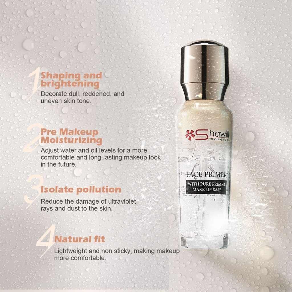 Shawill Perfect Face Primer (Category: Makeup) located in Quezon City. Submitted by beautynglamph (Listing ID 1350442796, Image 2). Description: Shawill Perfect Face Primer with Pure Primer Make-Up Base. Product Description: Use to Prep and prime your skin for make-up products that are yet to follow. Makes your make-up application smoother and more long-lasting.