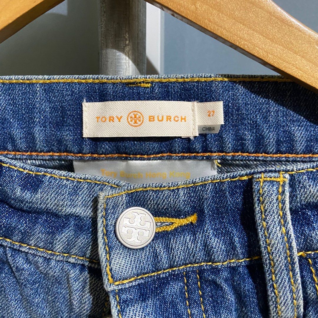 Tory burch patchwork denim pants (Category: Luxury Apparel) located in Leyte. Submitted by sons.ida (Listing ID 1350482339, Image 3). Description: In very good condition 29 x40x8.