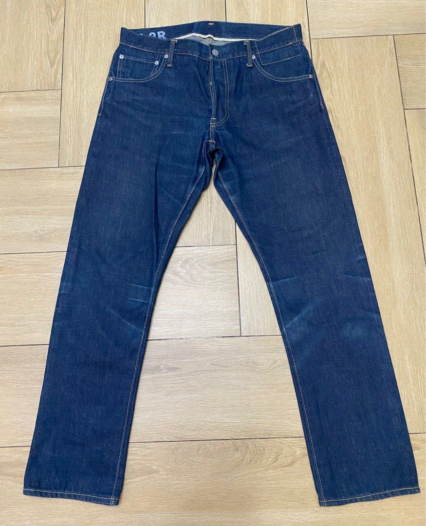 VISVIM SOCIAL SCULPTURE DENIM 01.2R 01 Slim Cut Unwashed V.F. 