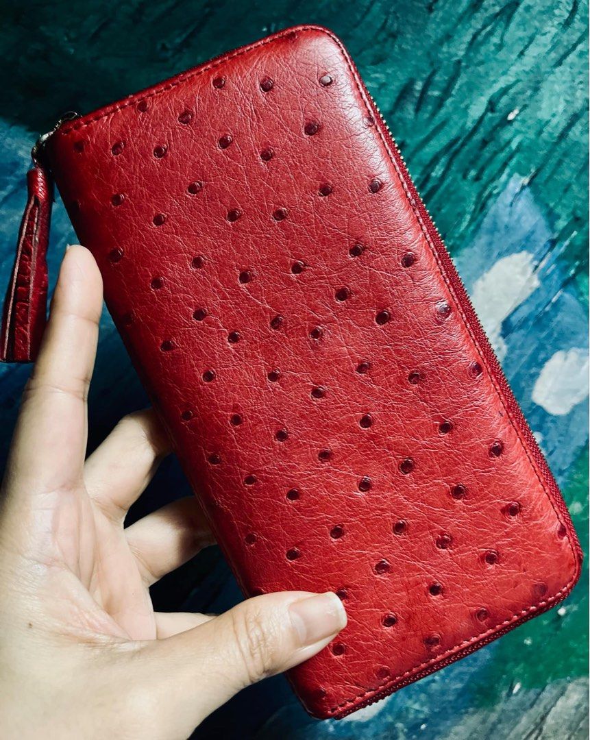 WALLET Genuine Ostrich Leather (Category: Wallets & Card holders) located in Antipolo. Submitted by MSelection (Listing ID 1350538651, Image 1). Description: .