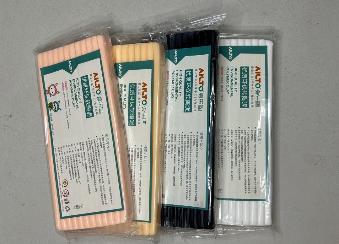 125g 250g ailto polymer clays (Category: Craft Supplies & Tools) located in San Pedro. Submitted by kathrineadalia (Listing ID 1345351291, Image 2). Description: Ailto Polymer Clay available 125g and 250g Message me po sa need nyong stocks loc: san pedro laguna Lalamove and pick up pwede. 👍.