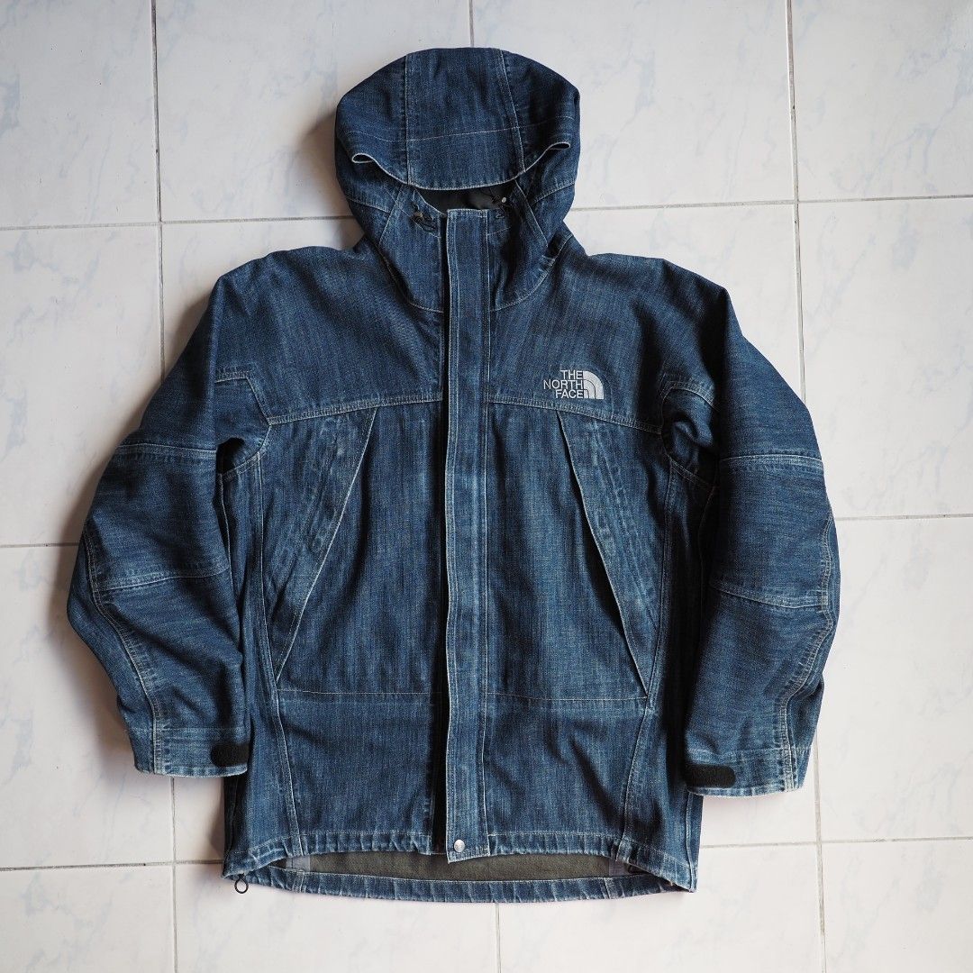 僅面交日本限定xxl 古著修復the north face 岡山丹寧牛仔防水 僅面交日本限定xxl 古著修復the north face 岡山丹寧牛仔防水