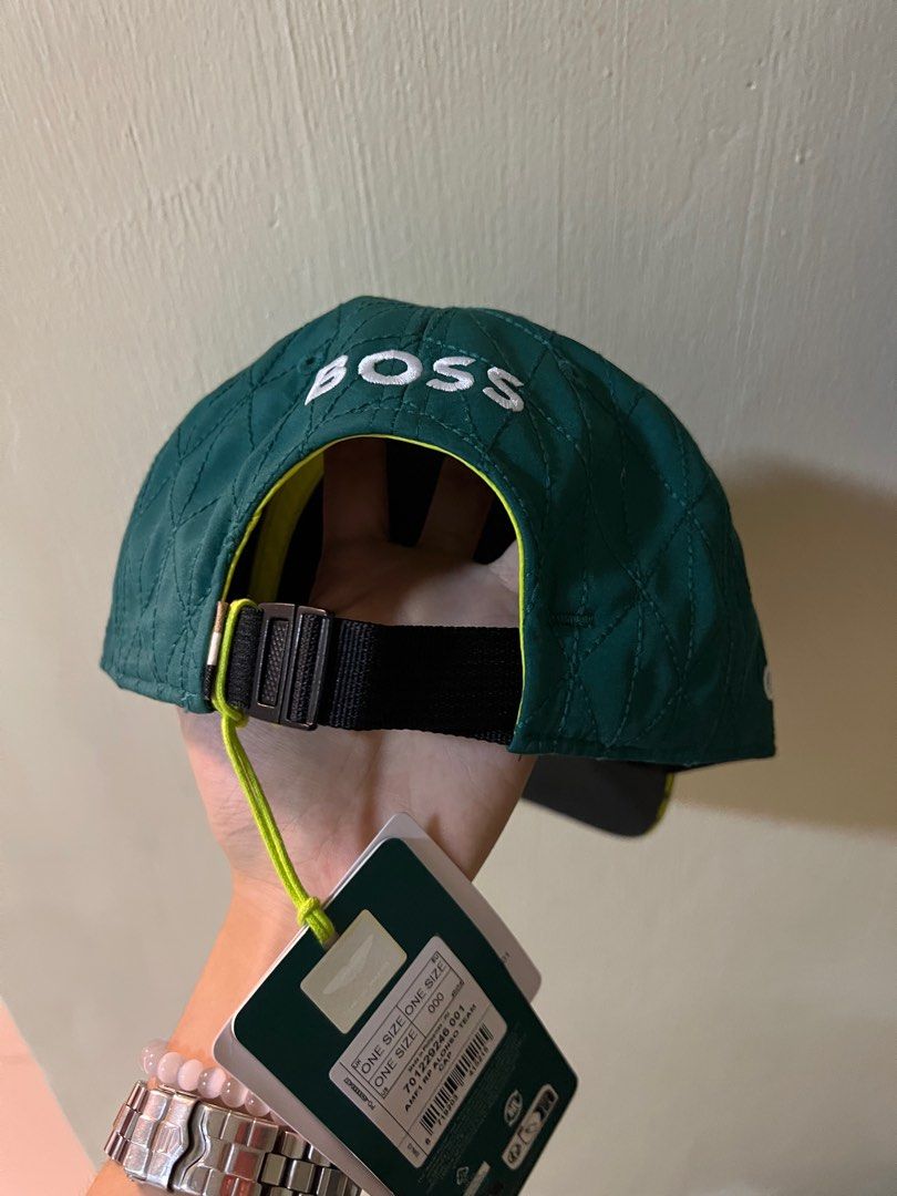 Authentic/Original F1 Aston Martin Alonso Cap (Category: Caps & Hats) located in Santa Cruz, Pampanga. Submitted by maritads (Listing ID 1345499555, Image 2). Description: Brand new from Netherlands OSFA On hand and ready to ship.