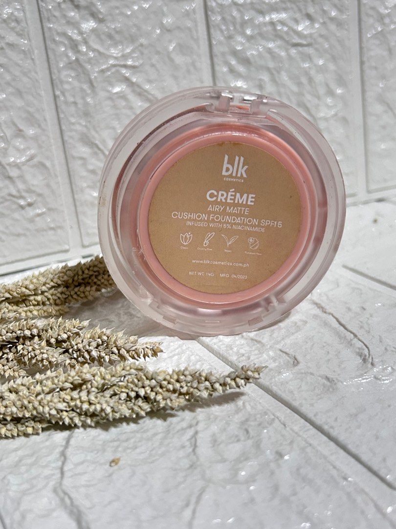 Blk airy matte cushion foundation (Category: Makeup) located in Pasay City. Submitted by lefoj (Listing ID 1345459237, Image 3). Description: Used 3x Rfs: not for me.