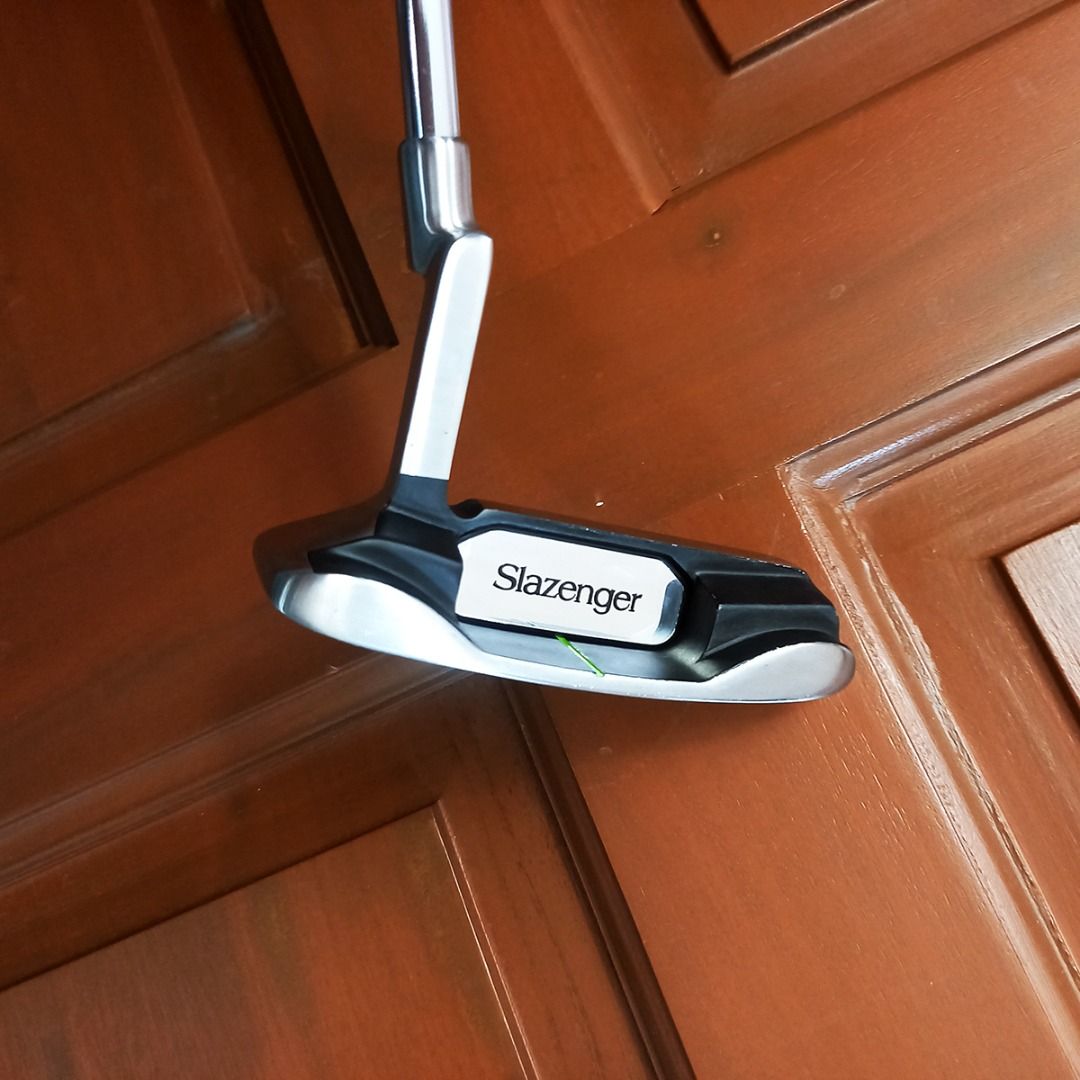 BRAND NEW, Slazenger Blade Putter with Head Cover, Milled Face, Right ...