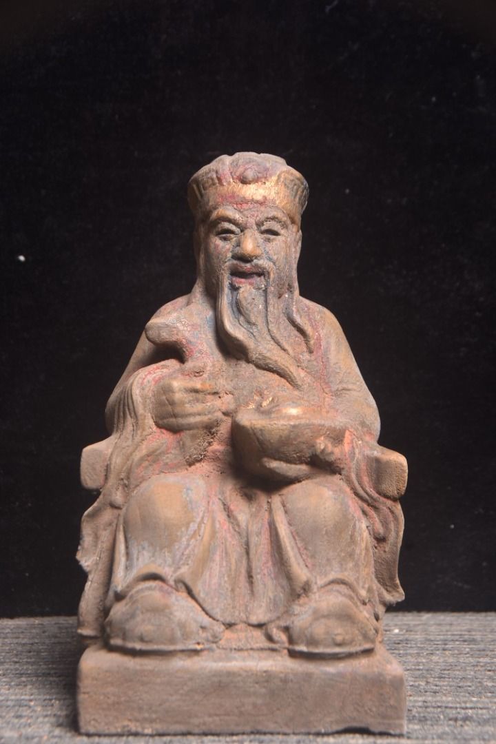 人気特価 中国清代 如意 古唐木根彫 佛手紋 石榴紋 中国古玩 中国美術 書 木工、竹工芸