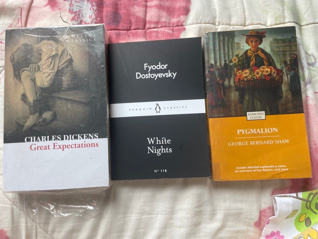 CLASSICS BUNDLE (Category: Storybooks) located in Imus. Submitted by oddtiger.6ffcba (Listing ID 1345306059, Image 1). Description: Take this as a bundle for 350 I have 3 copies available of white nights (brandnew).