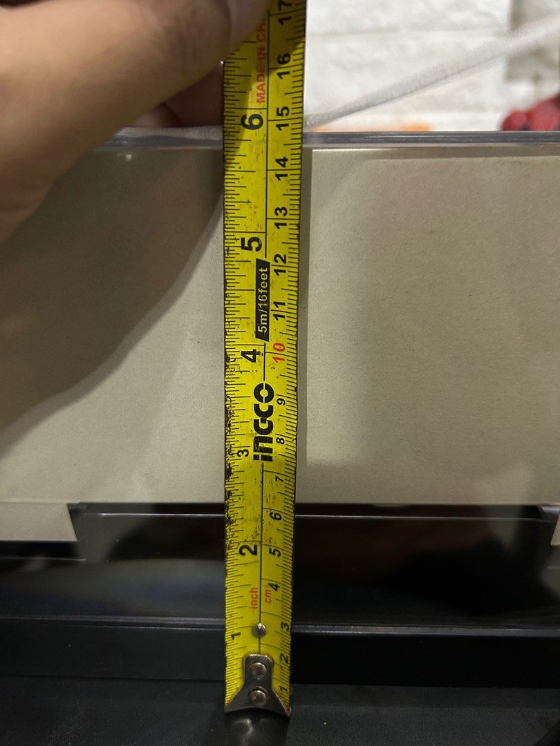 Collection Case H101 (Category: Storage Boxes & Baskets) located in Manila. Submitted by cxtremetoy17724 (Listing ID 1345466600, Image 3). Description: Acrylic Collection Case with riser H-6 inches L-14 inches at the base W-7 inches.